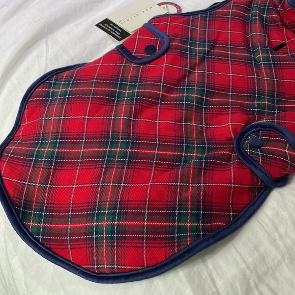 Max Studio plaid dog coat - Picture 3 of 8